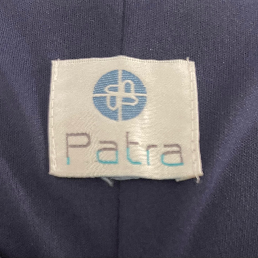 Patra cocktail dress in dark blue w/ shiny blue and silver beading - Picture 4 of 6